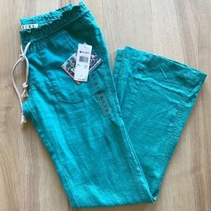 Roxy Oceanside Beach Pants - Linen Women XS